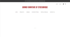 Desktop Screenshot of grandfurnitureinc.com