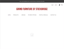 Tablet Screenshot of grandfurnitureinc.com
